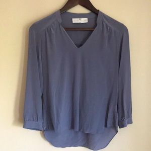 LAST CHANCE Amanda Uprichard Silk Blouse